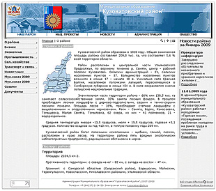 Сайт Муниципального образования «Кузоватовский район»